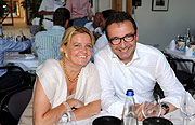 Stephan Lindner, Chef von Juwelier Fridrich, mit Ehefrau Gabi